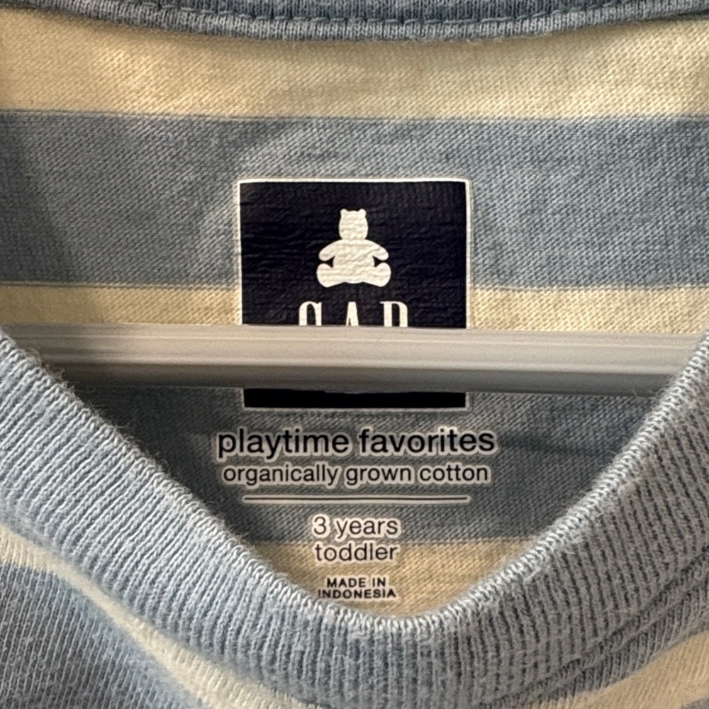 Toddler boy Striped Long Sleeve Tees - Picture 4 of 5